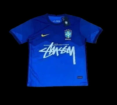Koszulka Stussy x Nike x Brasil CBF Football Jersey