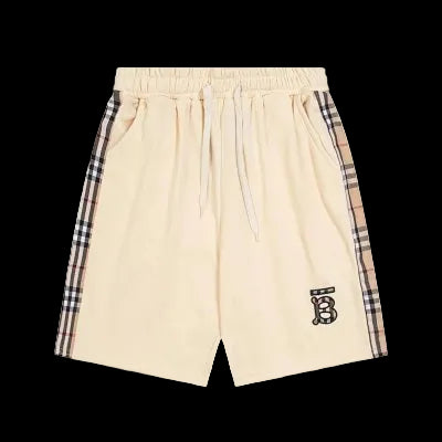 Spodenki Dresowe Burberry – Vintage Check Side Stripe