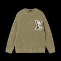 Sweter Dzianinowy Louis Vuitton – LV Monogram Patch Dostawca